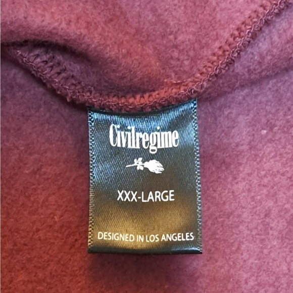 DEATH NOTE x CIVIL REGIME Full Zipper Hoodie- Adult Size 3XL - Picture 10 of 12